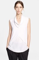 Thumbnail for your product : Yigal Azrouel Drape Neck Silk Top