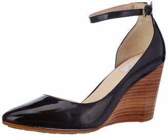 cole haan black wedge shoes