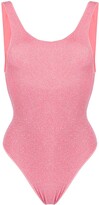 Thumbnail for your product : Oseree Glitter Embellished Open Back Swimsuit