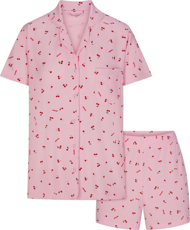 SKIMS Launches Cherry Blossom Loungewear for Valentine's Day