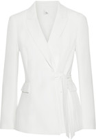 Thumbnail for your product : Iris & Ink Madison Belted Crepe Blazer