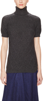 Thumbnail for your product : Lafayette 148 New York Aran Wool Turtleneck Sweater