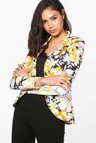Thumbnail for your product : boohoo Harriet Floral Blazer