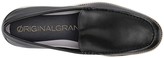 Thumbnail for your product : Cole Haan Original Grand Venetian (Black Leather/Optic White) Men's Slip on Shoes