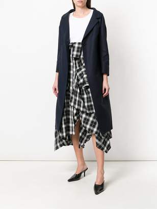 Enfold button up overcoat