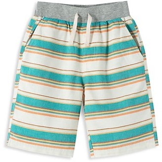 Peek Little Boy's & Boy's Noah Striped Pull-On Shorts