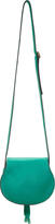 Thumbnail for your product : Chloé Green Calfskin Marcie Small Saddle Bag