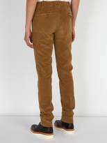 Thumbnail for your product : Incotex Slim Leg Corduroy Trousers - Mens - Beige