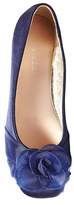 Thumbnail for your product : Tevolio Girls' Alicea Satin Floral Ballet Flats