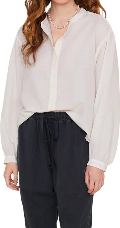 XiRENA Connolly Shirt In Pearl