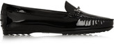 Thumbnail for your product : Tod's City Gommino embellished patent-leather loafers