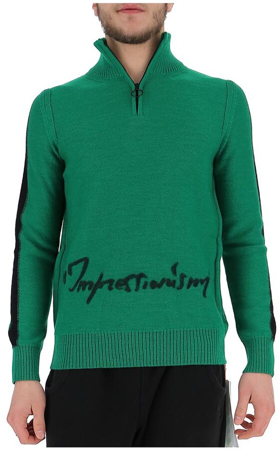 off white impressionism jumper