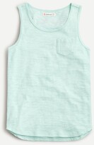 Thumbnail for your product : J.Crew Girls' solid pocket tank top