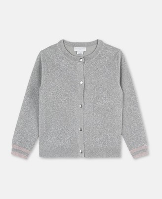 baby silver cardigan