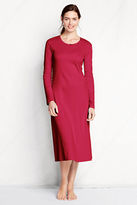Thumbnail for your product : Lands' End Women's Long Sleeve Midcalf Nightgown