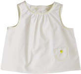Thumbnail for your product : Marie Chantal Baby Girl Mini Sleeveless Blouse - Off White