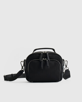 EÉRA Black Nylon Crossbody Bag