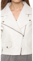 Thumbnail for your product : Just Female Dagmar Leather Jacket