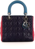 Thumbnail for your product : Christian Dior Pre-Owned pre-owned medium Lady Dior Cannage 2way bag