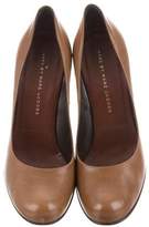 Thumbnail for your product : Marc by Marc Jacobs Leather Round-Toe Pumps