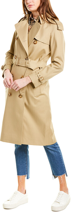 Womens Gabardine Trench Coat | Shop the world's largest collection 