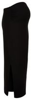 Thumbnail for your product : New Look Maternity Black Split Side Maxi Skirt