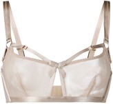 Thumbnail for your product : Bordelle Semi-Sheer Fitted Bra