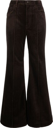 POLO RALPH LAUREN HIGH-RISE STRAIGHT FIT CORDUROY PANT, Women's Casual  Pants