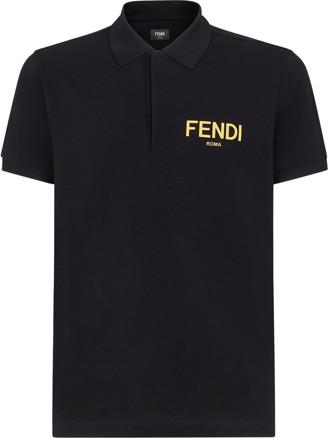 Fendi Logo Shirt | Shop the world's largest collection of fashion 