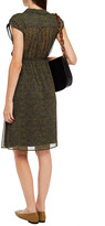 Thumbnail for your product : American Vintage Gathered printed georgette dress