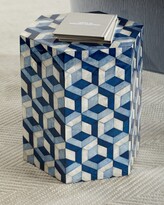 Thumbnail for your product : Hexagon Garden Seat, Blue/White