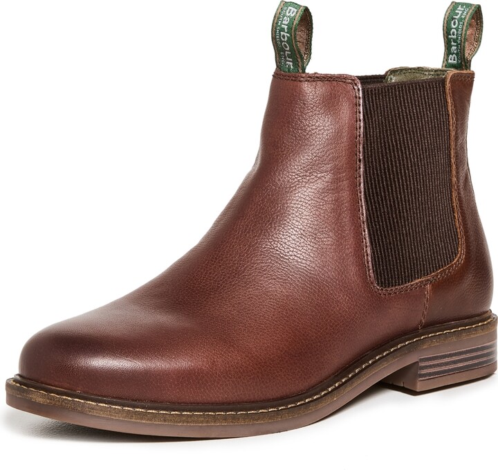 men's barbour farsley chelsea boots chocolate