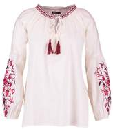 Thumbnail for your product : boohoo Plus Embroidered Boho Blouse