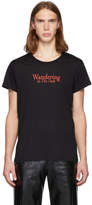 Thumbnail for your product : Ann Demeulemeester Black Wandering In The Dark T-Shirt