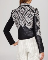 Thumbnail for your product : BCBGMAXAZRIA Jacket - Abel Geo Sequin Moto