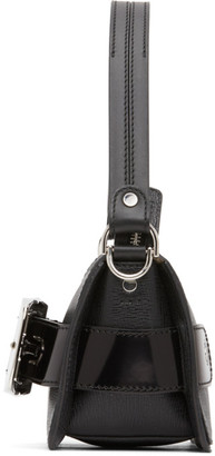 Proenza Schouler Black Small Buckle Top Handle Bag