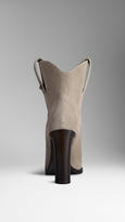 Thumbnail for your product : Burberry Suede Ankle Boots
