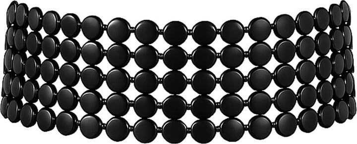 The Gala Black Noir Mirage Choker