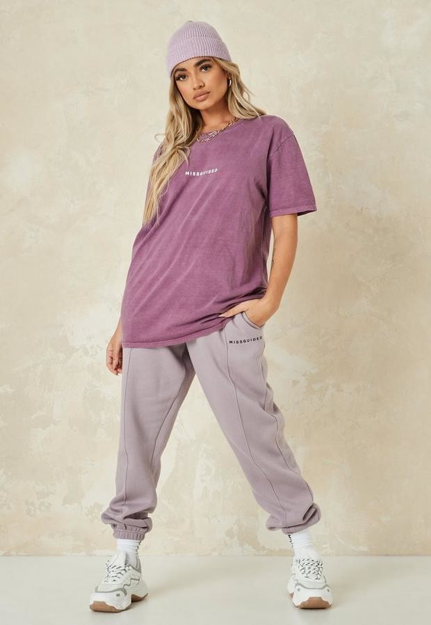 missguided oversized tee