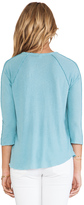 Thumbnail for your product : James Perse Inside Out Raglan Tee