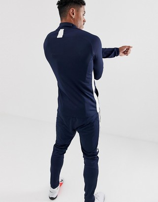 Nike Football academy tracksuit in navy - ShopStyle Activewear