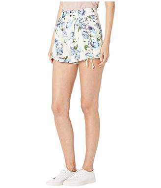The Kooples Antique Flower Printed Shorts