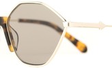 Thumbnail for your product : Karen Walker Game cat eye sunglasses