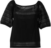 Blumarine - knitted top - women - coton/Polyester/Polyimide - 48