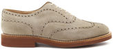Thumbnail for your product : Church's CHURCHS - F beige suede Downton Brogues