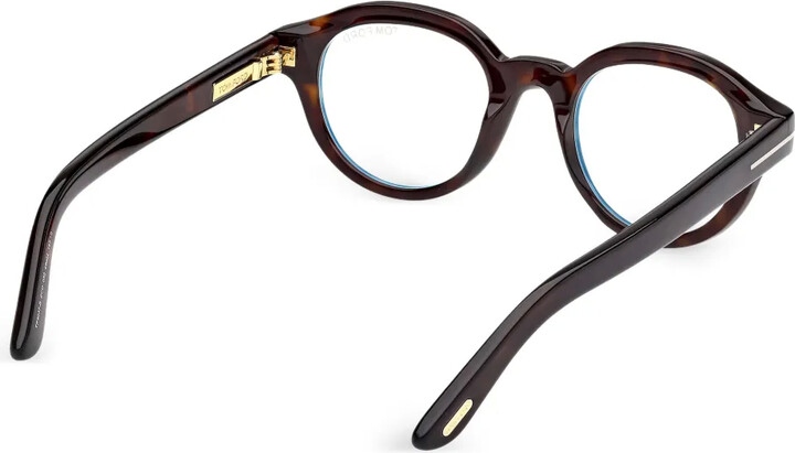 Tom Ford Eyewear Round-Frame Acetate Glasses