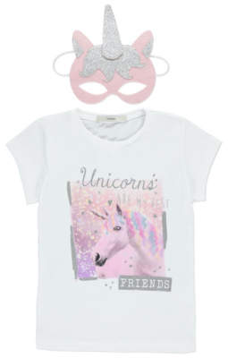 George Unicorn T-shirt and Mask Set