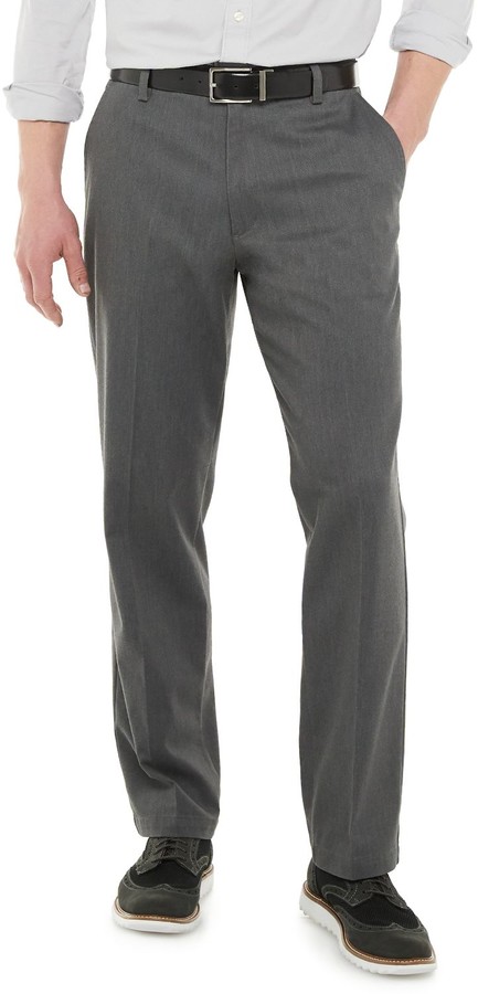 dockers classic fit flat front