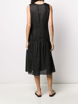 Thumbnail for your product : Joseph Dropped-Waist Sleeveless Midi Dress