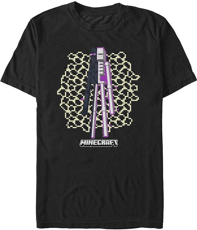 Minecraft Men's Enderman Skeleton Graphic Tee
